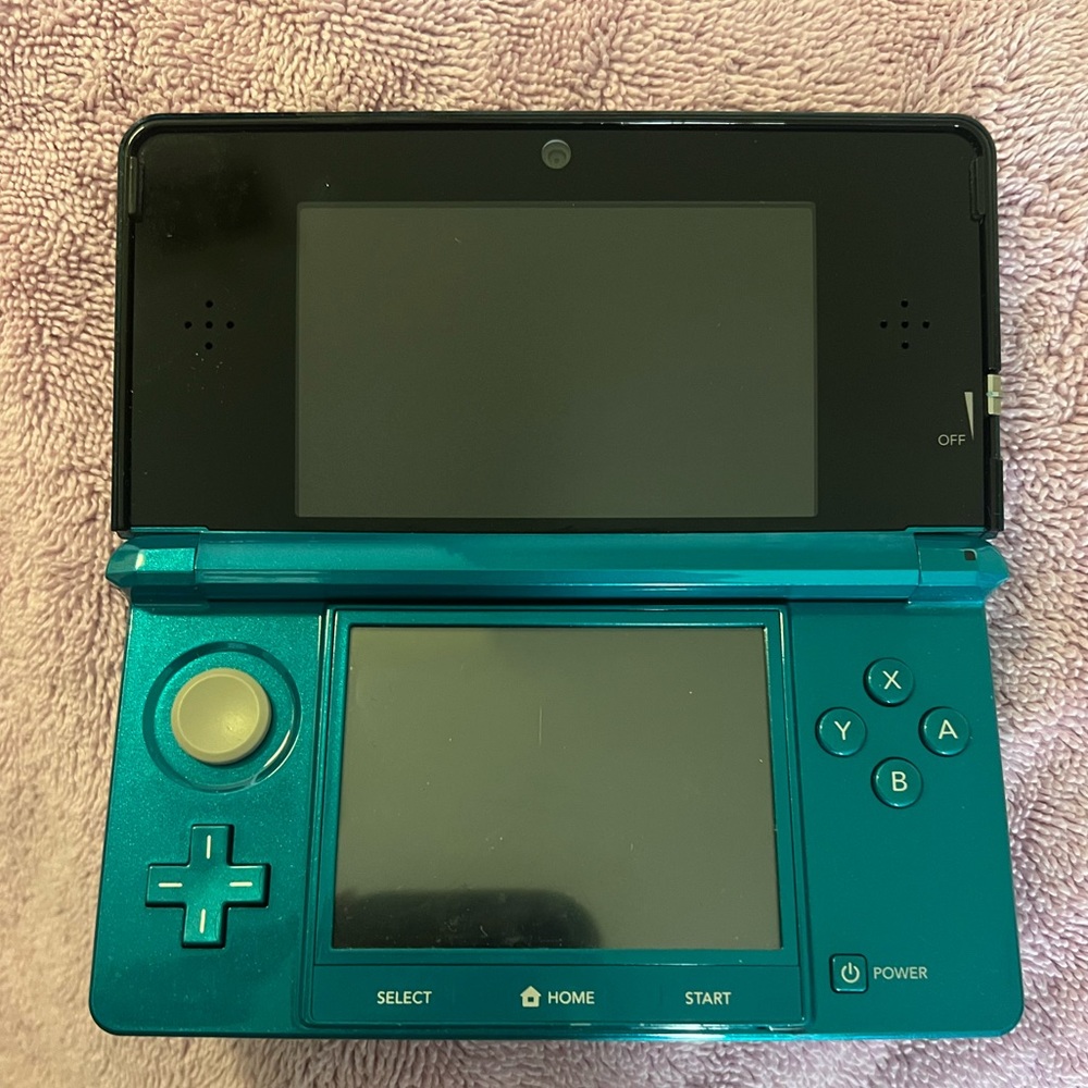 Nintendo 3DS Teal NO STYLUS